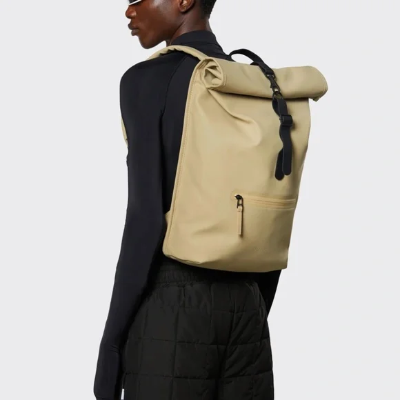 BRAND NEW with TAGS, Waterproof RAINS Sand Unisex Rolltop  display picture 1